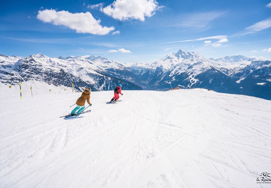 La Rosiere Ski Resort (©OTLaRosiere) - Views towards Mont Pourri