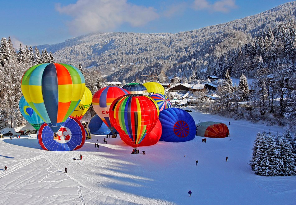 Les Carroz Ski Resort - Hot air ballooning